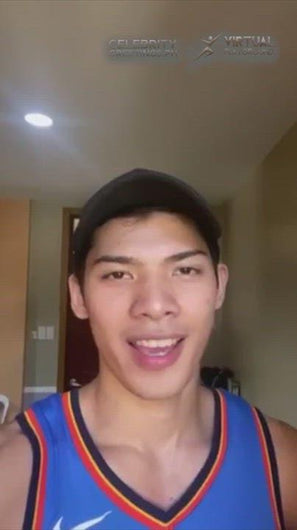 CJ Cansino; athlete; UAAP; UST; growling tigers; CelebrityGreetings.PH; Personalized celebrity greeting; personalized shoutout;
