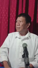 Load and play video in Gallery viewer, CelebrityGreetings.PH; Personalized celebrity greeting; personalized shoutout; President Rodrigo Duterte Lookalike; Comedian, Impersonator, Influencer, International

